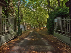 Entrée du camping de Dourgne