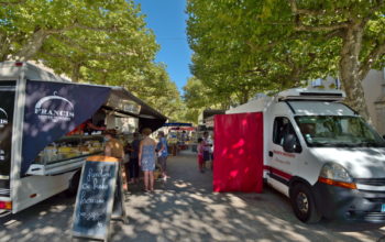 Le marché à Dourgne