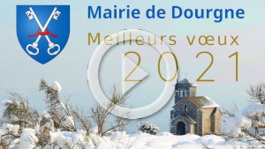 Film des vœux 2021 de la mairie de Dourgne