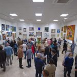 Expo au salon d'honneur de la mairie de Dourgne