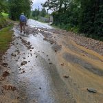 Dégâts voirie à Dourgne