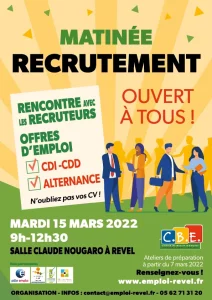 Matinée de recrutement