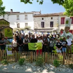 Animation du Tour de France LOGIS restaurant la Montagne Noire