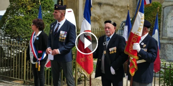 Vidéo de la commémoration du 8 mai 1945