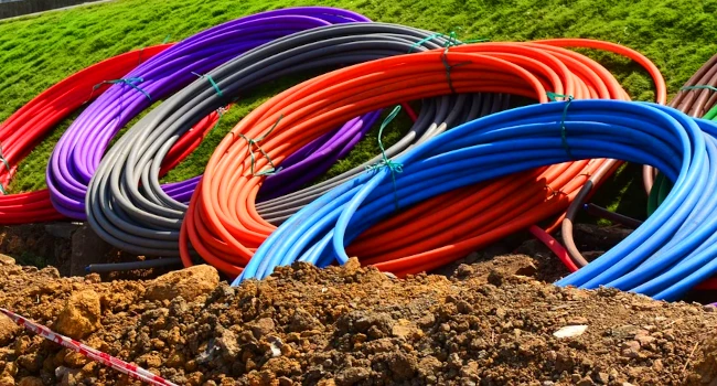 Travaux de déploiement de la fibre