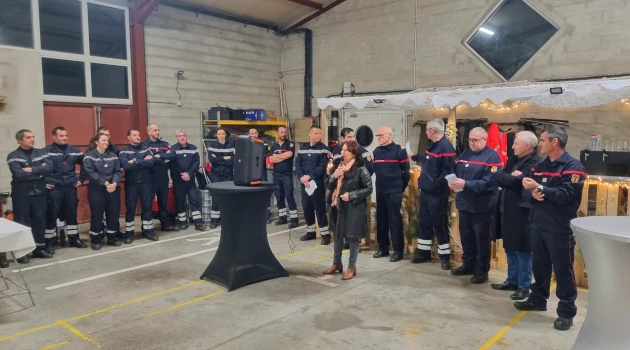 Hommage à nos pompiers