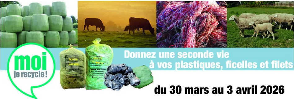 Collecte CUMA – plastiques et ficelles agricoles