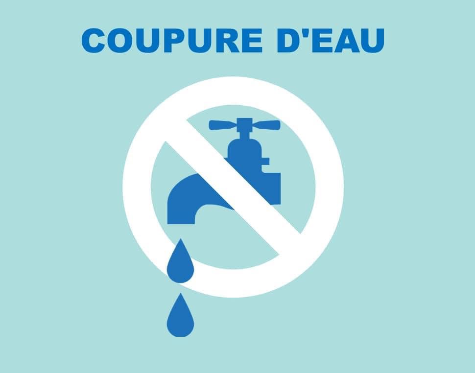 INFORMATION PAS DU SANT : COUPURE D&rsquo;EAU LE MERCREDI 5 AOUT 2026