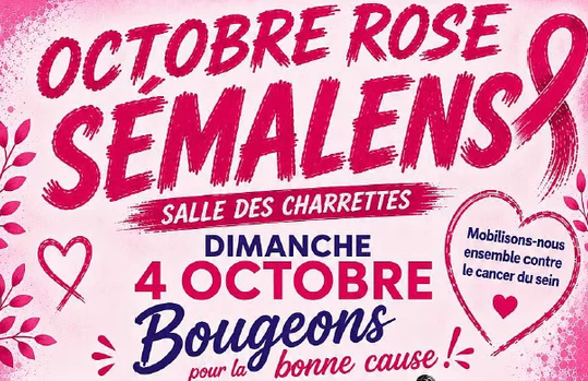 Évènements Octobre Rose à Semalens